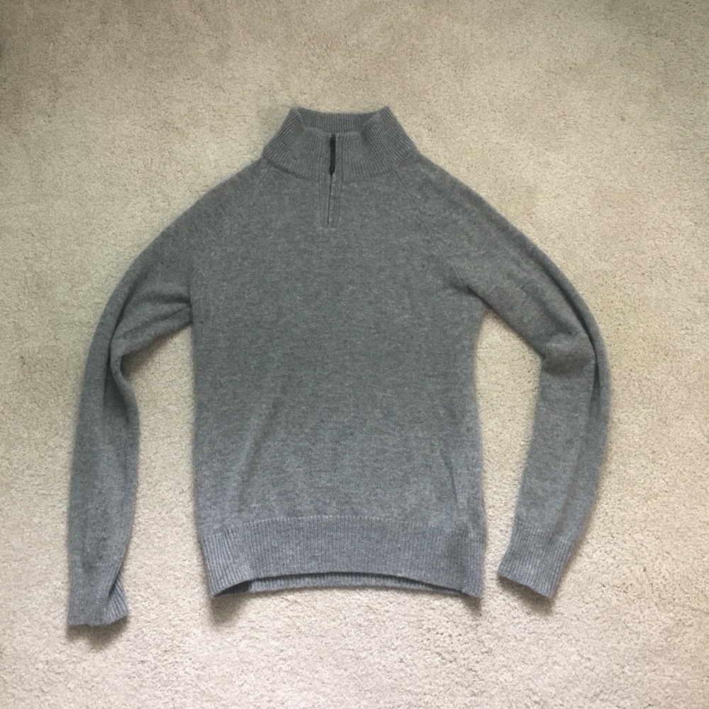 Crewcuts cashmere sweater in size 14 color gray - Picture 1 of 6
